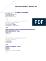 HAAD 100 Top Orthopaedics MCQ and Answers