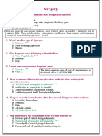 Surgery SLE MCQ