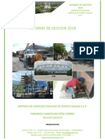 Informe de Gestion 2018