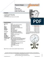 Diaphragm Sensing Pressure Gauges 1