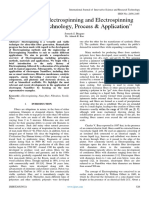 A Review Electrospinning and Electrospinning Nanofibre Technology, Process & Application