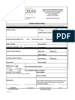 School Profile Form: Gerry Roxas Leadership Award