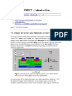 7.1 The MOSFET - Introduction: 7.1.1 Basic Structure and Principle of Operation