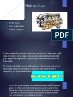 Lubricación Hidrostática