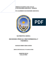 Circunferencia y Parabola PDF