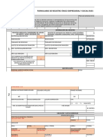 Formulario RUES