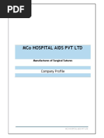 MCO India HOSPITAL AIDS PVT LTD PROFILE