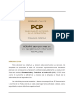 PCP Planeamiento y Control de La Produccion PDF