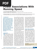 Power Associations With Running Speed.6