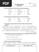 Fiche Determinants Ce2