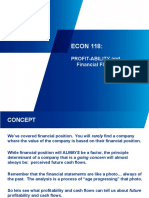 05 Econ 118 Profitability and Financial Flexibility