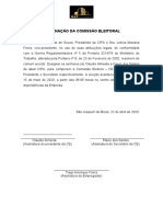 3 - Designação de Comissão Eleitoral CIPA