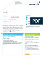 Utility Bill KZ British Gas