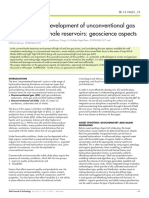 Appraisal and Development of Unconventional Gas and Liquid Rich Shale Resrvoirs - Geoscience Aspects