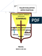 Taller Evaluativo ARTES PLASTICAS