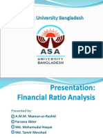 Financial Ratio Analysis (ACI)