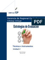 Estrategias de Evaluacion Unidad No 2