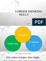 Higher-Order Thinking Skills