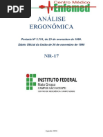 Análise Ergonômica: Portaria #3.751, de 23 de Novembro de 1990. Diário Oficial Da União de 26 de Novembro de 1990