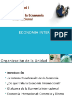 Unidad I Economia Internacional