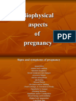 Biophysical Aspects of Pregnancy