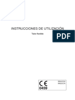 Manual de Instrucciones Wa95005a, Wa95007a PDF