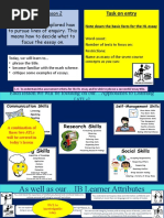 The HL Essay - Lesson 2