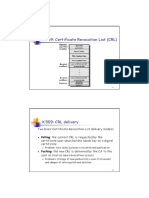 X.509: Certificate Revocation List (CRL)