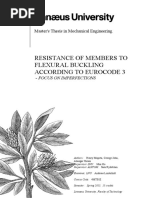 Resistance of Members To Flexural Buckling According To Eurocode 3