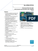 B-L475E-Iot01A: Discovery Kit For Iot Node, Multi-Channel Communication With Stm32L4