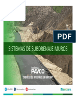 Sistemas de Subdrenaje Muros - Info 19 Agosto PDF