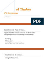 CE133-4 - LEC10 - Design of Timber Columns