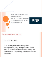 P L R P C E: Hilippine Aws and Egulations From The Rotection and Onservation of The Nvironment