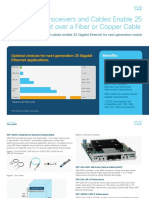 Cisco 25G Transceivers and Cables Enable 25