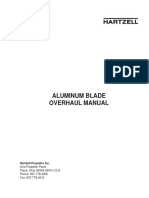 Aluminum Blade Overhaul Manual Hartzell Prop R32 PDF