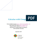 Calculus Geogebra