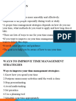 Time Management