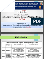 Effective Technical Report Writing Using: Latex