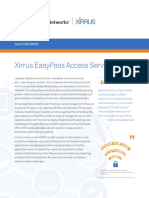 Xirrus Easypass Access Services: Solution Brief