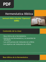 01-Hermeneútica Bíblica-Introducción