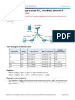 4.2.2.10 Packet Tracer - Configuring Extended ACLs Scenario 1 - ILM