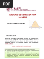 Intervalo de Confianza para La Media