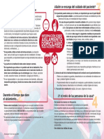 Folleto - Aislamiento Domiciliario Covid 19 Sacyl