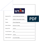 Heat and Mass Transfer Lab Report