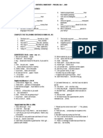 Distrital University - Parcial No.1 - 2020 Comparatives and Superlatives