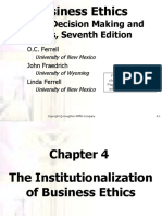 Ethical Decision Making and Cases, Seventh Edition: O.C. Ferrell John Fraedrich Linda Ferrell