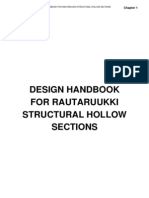 Design Handbook For RautaRuukki Structural Hollow Sections