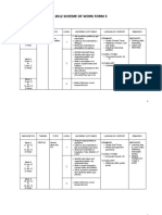 2012 Scheme of Work Form 3: Week/Dates Themes Topic Level Learning Outcomes Language Content Remarks