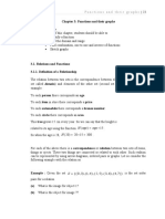 Chapter 3: Functions and Their Graphs Learning Outcome