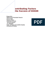 The Contributing Factors Behind The Success of ASEAN